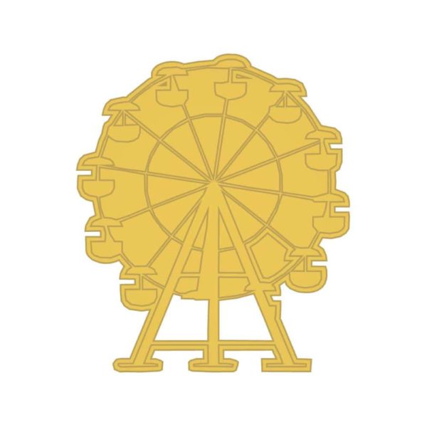 Rueda gigante de oro