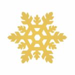 Applique Gold Flake