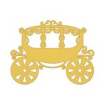 Aplique de oro para carruajes