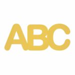 Aplique de oro ABC