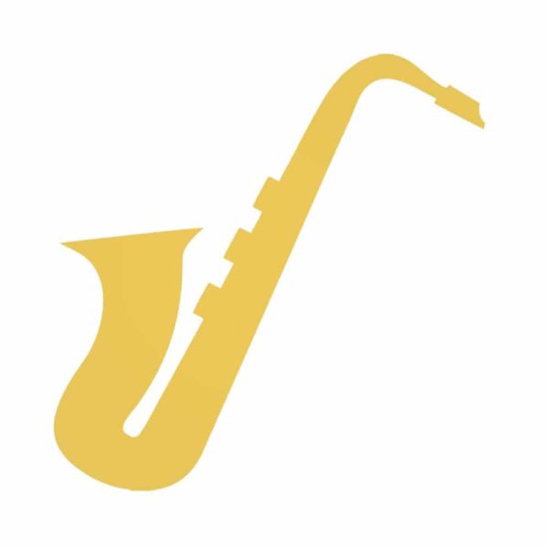 Aplique de oro de Sax