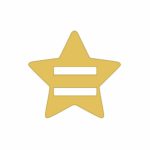 Estrella dorada del titular del pase
