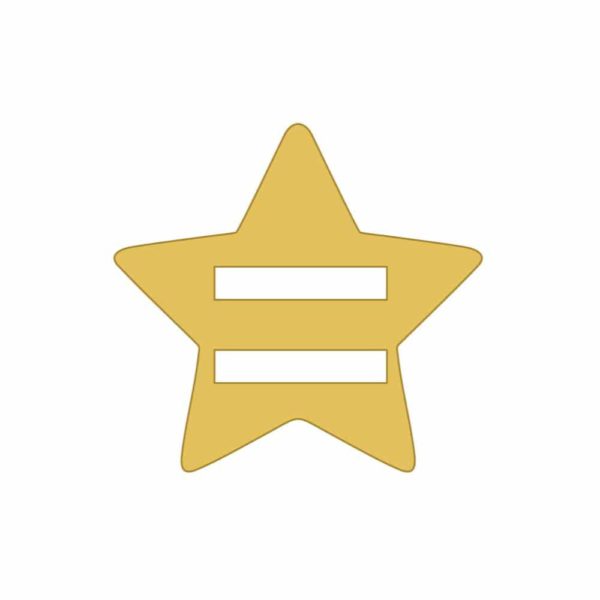 Estrella dorada del titular del pase