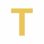 Apply Gold Letter T