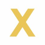 Apply Gold Letter X