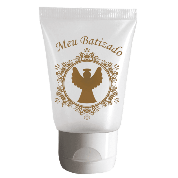 Bisnaga 30ml com Tampa Branca Batizado