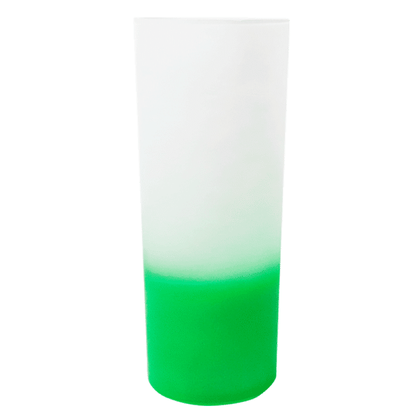 Vaso Long Drink 350ml Verde Degradado