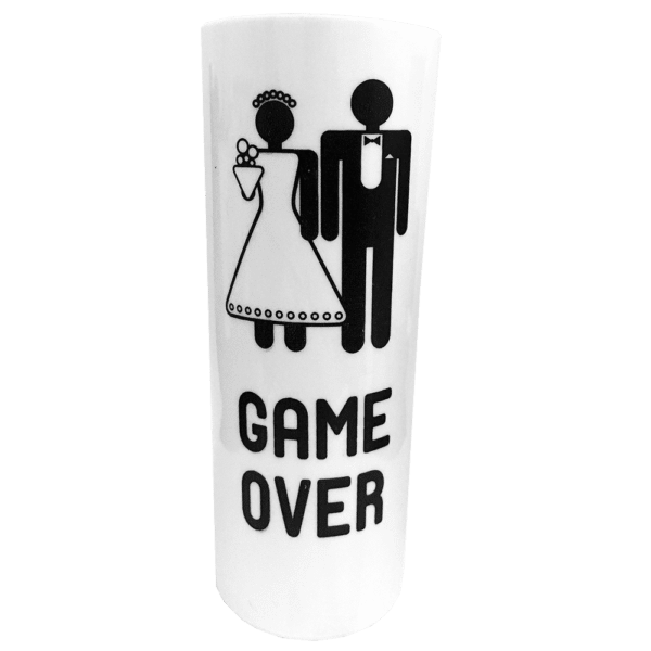 Vaso Long Drink 350ml Game Over