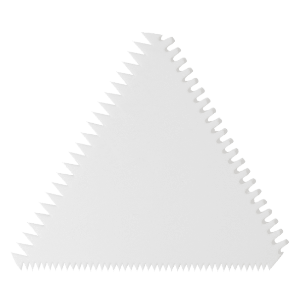 Espátula Triângulo Serrilhada