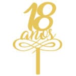 Cake Topper 18 años