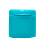 Tampa R-18 Plástica Flip Top Azul Bebê para Frasco