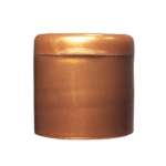 Gold Flip Top Plastic R-18 Jar Lid