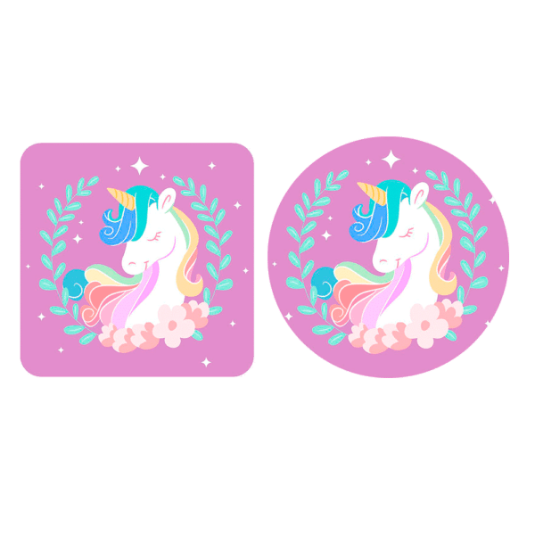 Pegatina - Unicornio