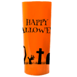Vaso Long Drink 350ml Naranja Halloween