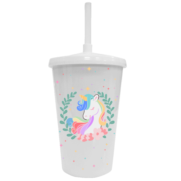 Vaso Twister 500ml Unicornio