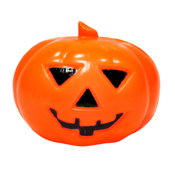 Abóbora Plástica Halloween
