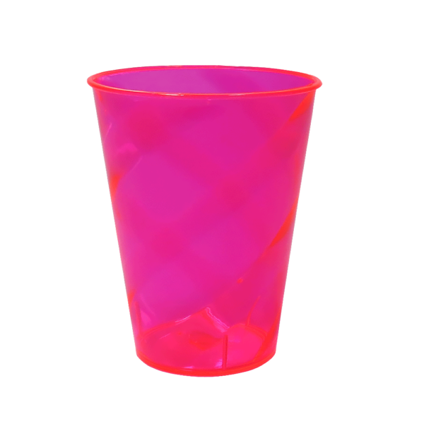Mini Vaso Twister 220ml - Rosa