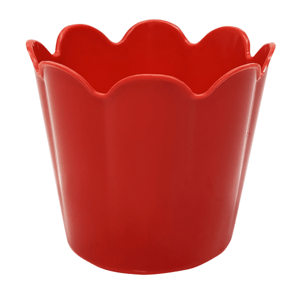 Cachepô Flor Mini Vermelho