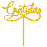 TB0048 Gratitude Cake Topper