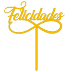 TB0049 Adorno para Tarta Feliz Cumpleaños