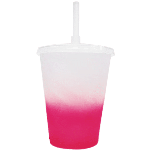 Vaso Twister 300ml Rosa Degradado