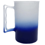 Caneca 350ml Degradê Azul