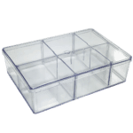Caixa Acrílica 15x10 com divisoria