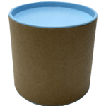 Tubo Lata Plástico 8x8cm - Azul