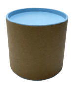 Tubo Lata Plástico 8x8cm - Azul