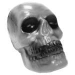 DECORAÇÃO DE HALLOWEEN - CRÂNIO - Imagem 9