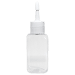 FRASCO QUADRADO 42ML COM TAMPA CONTA GOTAS