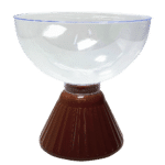 TAÇA SOBREMESA 1L COM BASE COLORIDA