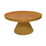 Boleira Grande Pequena 18 x 9cm Dourada