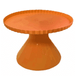 Boleira Grande Redonda 21 x 14cm Laranja