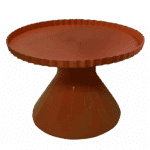 Boleira Grande Redonda 21 x 14cm Marrom