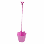 Cachepô Flor Mini com Suporte para Vareta Balão - Rosa