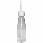 GARRAFA COQUINHO 200ML COM TAMPA E CANUDO - Imagen 2