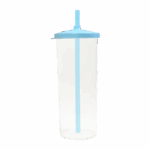 Copo Long Drink 300ml com Tampa e Canudo - Imagen 10