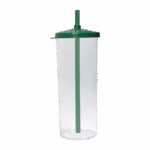 Copo Long Drink 300ml com Tampa e Canudo - Imagen 3